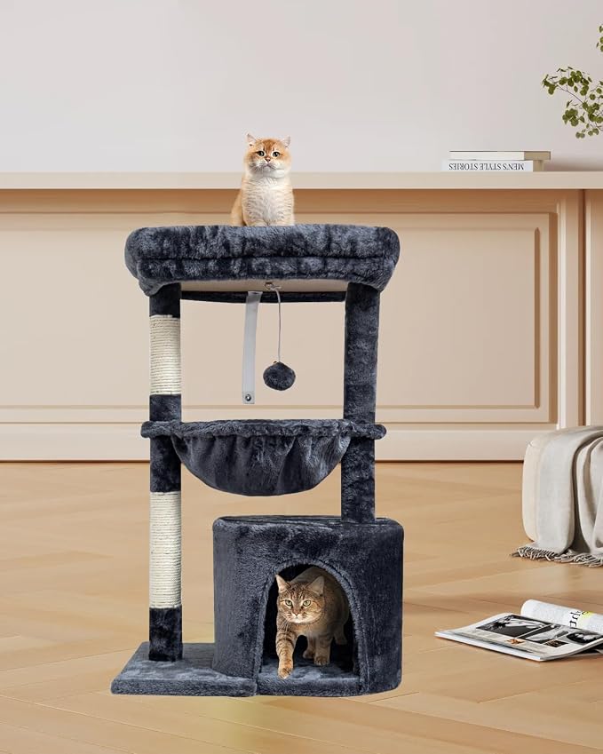 SYANDLVY Small Cat Tree for Indoor Cats, Cat Tower - Image 5