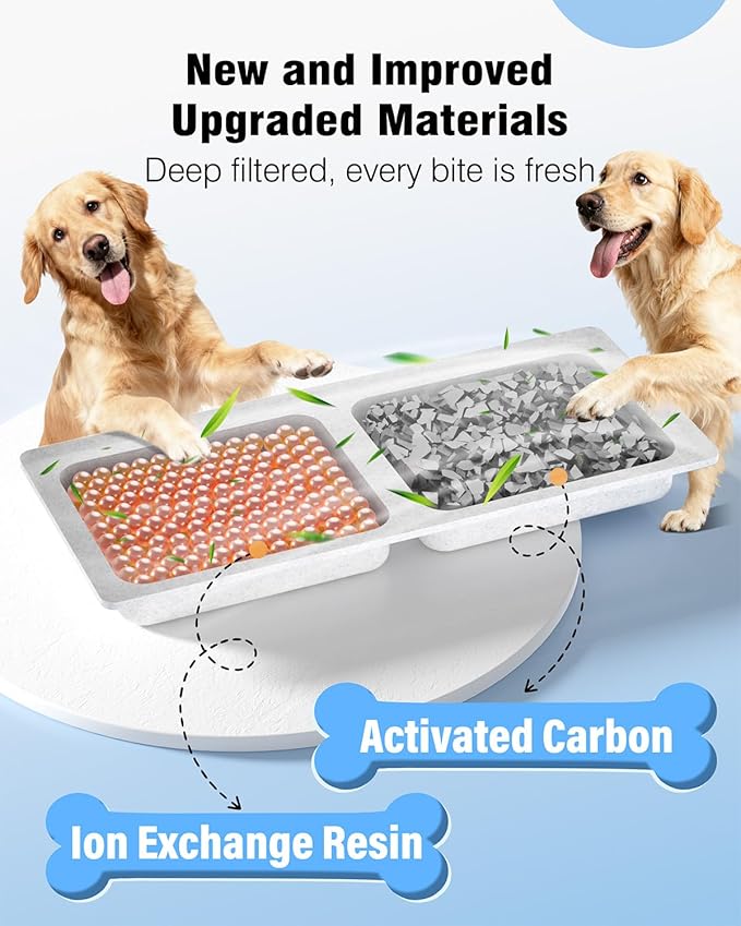 3.4Gal Dog Water Fountain for Large Dogs, 13L Stainless Steel Large Pet Fountain - Image 3