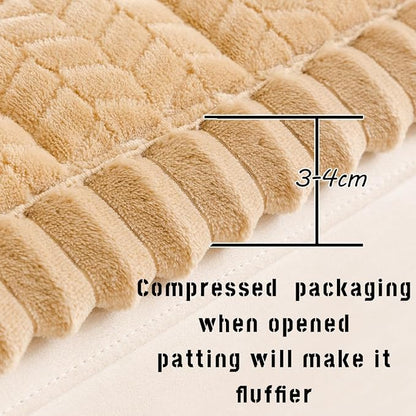 Sofa Cover Fuzzy Couch Cover for Pet, Couch Covers for Dogs Washable Non-Slip - Image 3