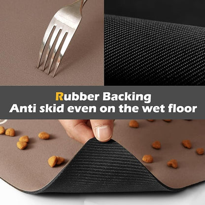 Pet Feeding Mat-Absorbent Dog Mat - Image 6