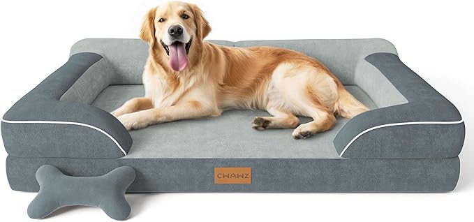 Extra Large Dog Bed, Orthopedic XL Dog Bed by CWAWZ