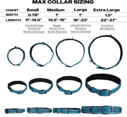 PetiFine Dog Collar for Large Dogs, Neoprene Padded and Adjustable, Reflective - Image 6