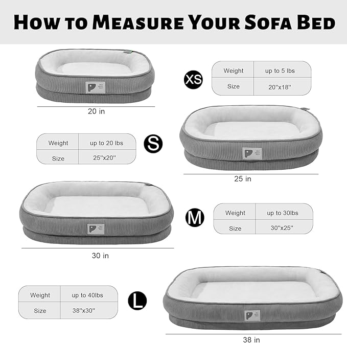 Orthopedic Dog Bed for Large Dogs Sofa Bed - Image 2