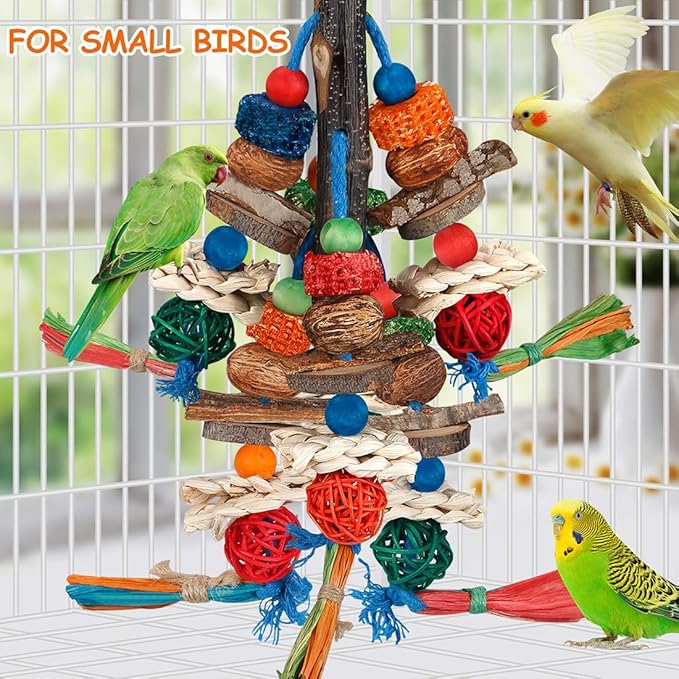 Bird Toys, Parrot Toys Exciting Chewing Fun - Image 5