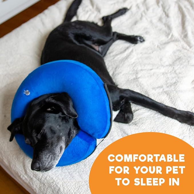 BENCMATE Inflatable Dog Cone Collar Alternative, Soft Dog Cone - Image 6