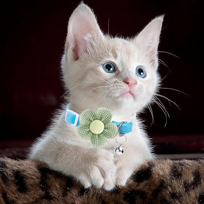 Breakaway Cat Collars with Bells, MUZIEBA Kitten Collar - Image 6