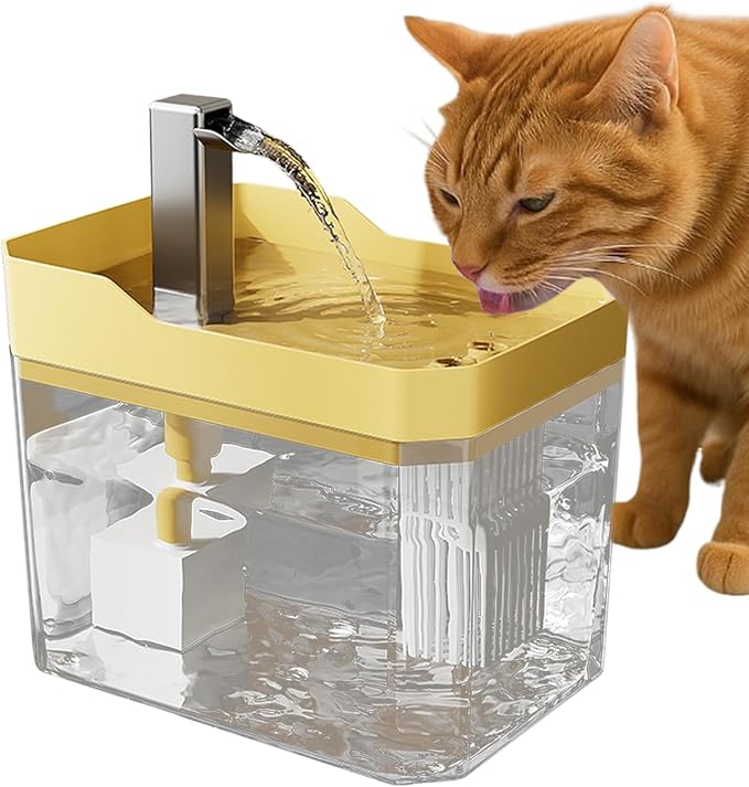 Cat Water Dispenser Fountain, Silent Pet Drinking Organizer, Quiet Supply - Image 4
