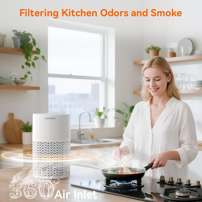 AIRROMI Pets Air Purifier for Home Allergies, - Image 3
