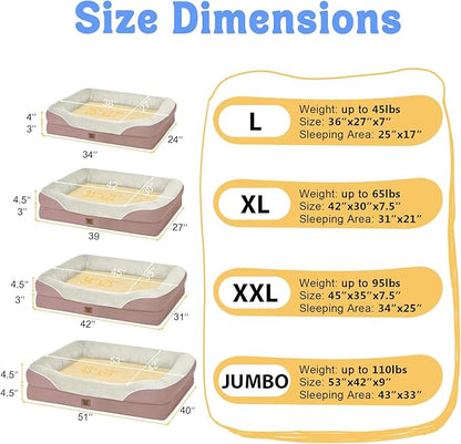 Orthopedic Washable Large Dog Bed - Image 7