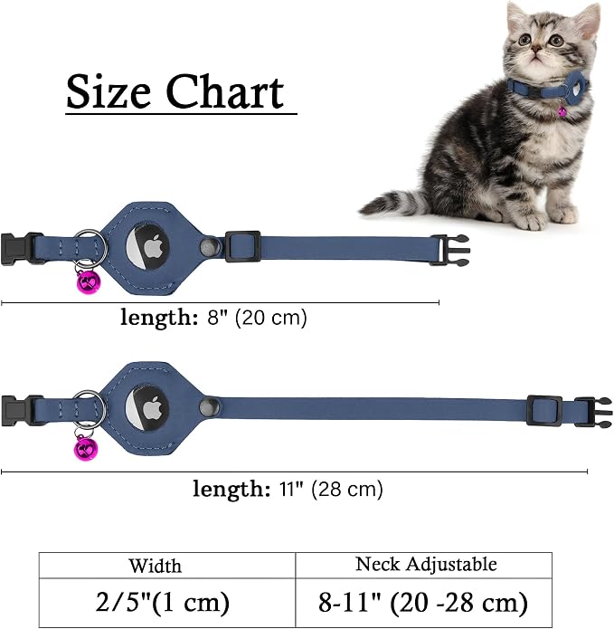 Breakaway Airtag Cat Collar - Image 4