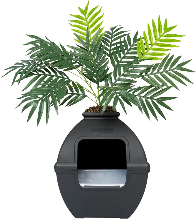 Good Pet Stuff Hidden Litter Box Planter, Decorative Cat Litter Enclosure by TheGoodPetStuffCompany
