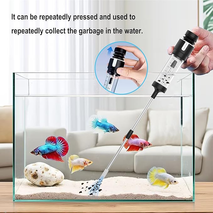 Carefree Fish Aquarium Precision Siphon Pipette Upgraded Turkey Baster Waste - Image 4