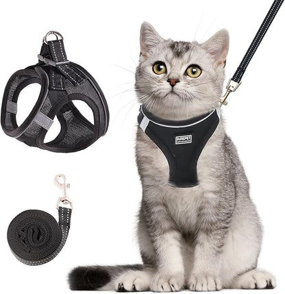 Cat Harness and Leash Set, Soft and Breathable Vest by Unknown