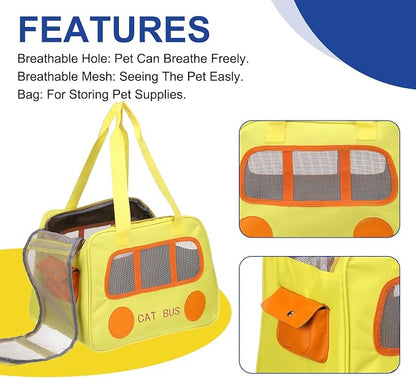 Pet Backpack Carrier, Portable and Ventilated, Oxford Cloth, Dogs Cats and - Image 5