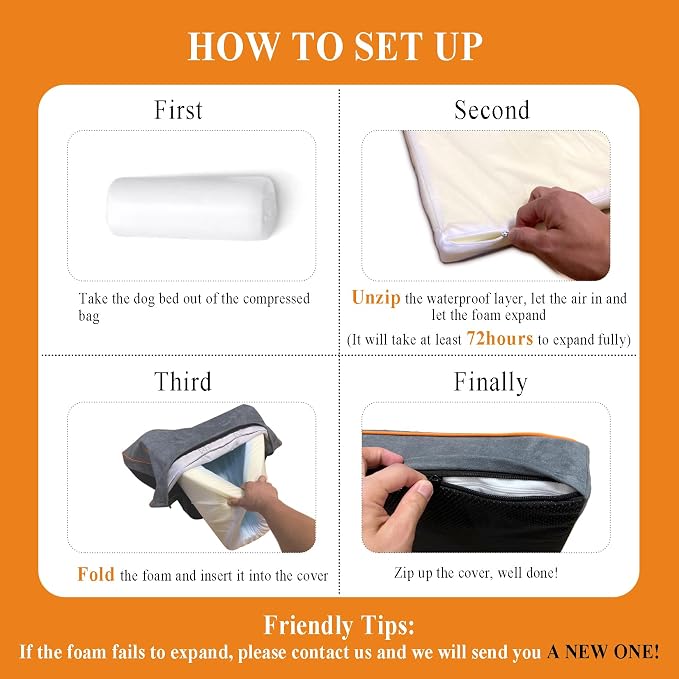 Hard-Wearing Orthopedic Dog Bed - Image 9