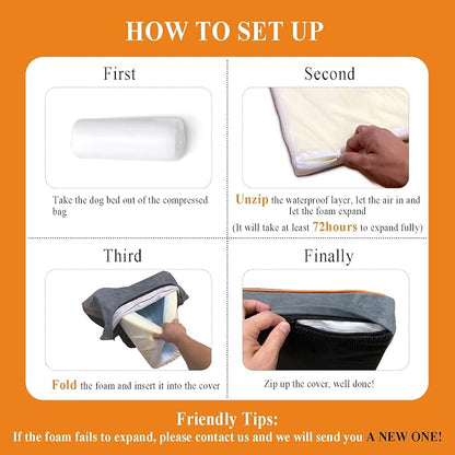 Hard-Wearing Orthopedic Dog Bed - Image 9