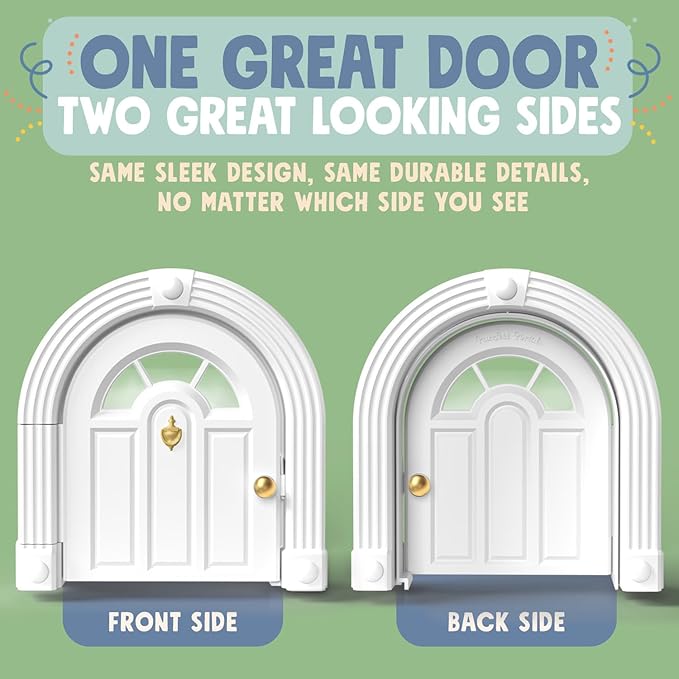 Purrfect Portal Meow Manor® Cat Door Interior Door - Image 5