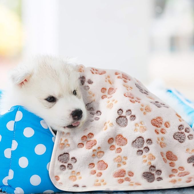 Tatuo 4 Pcs Dog Blanket for Pet Cat Blankets Indoor Puppy Teething Stuff Toys - Image 7