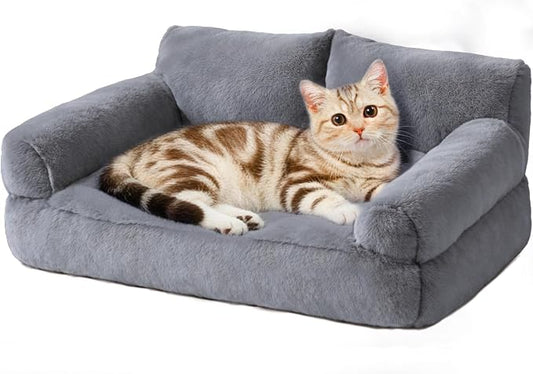 Cat Beds for Indoor Cats, Cat Couch Bed, Cute Cats Sofas for Pets, Small Dog by FURMORENE