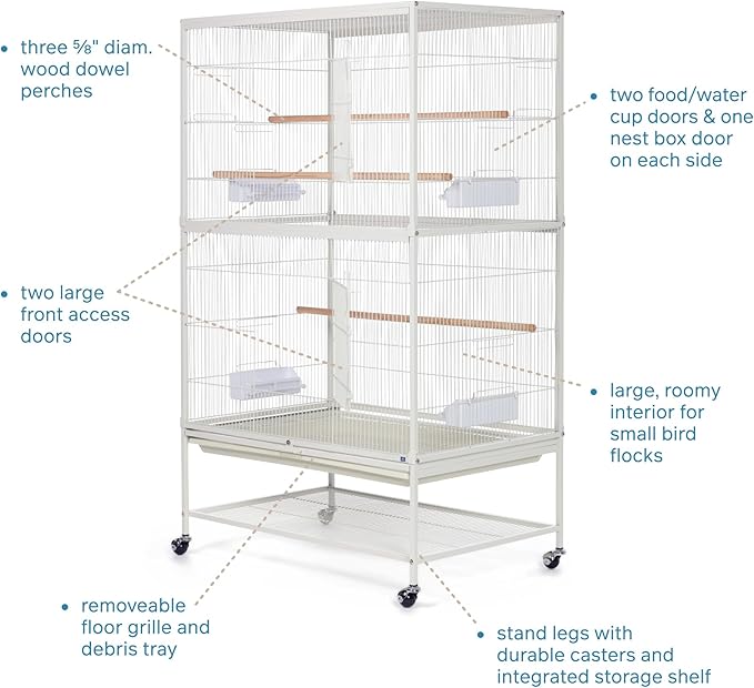 Prevue Pet Products Wrought Iron Bird Flight Cage - Image 4