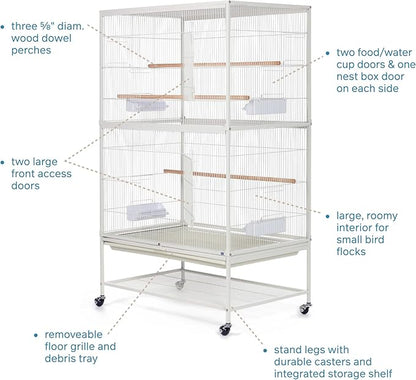 Prevue Pet Products Wrought Iron Bird Flight Cage - Image 4