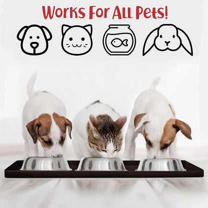 DogBuddy Dog Food Mat – Waterproof Dog Bowl Mat - Image 4