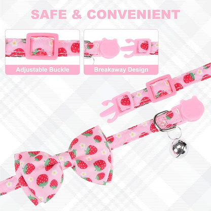 Breakaway Cat Collars with Bell & Cute Pendants - Image 3