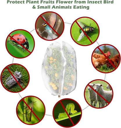 3Pcs Plant Covers from Insects, Bird Netting Barrier - Image 5