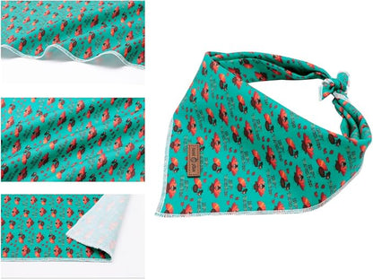 Lionet Paws Thanksgiving Dog Bandana Washable Cotton Handkerchief Scarf - Image 4