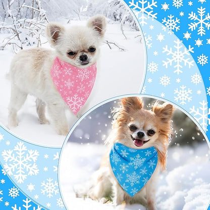 Weewooday 50 Pcs Winter Bandanas Bulk - Image 2