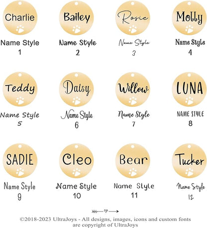 Ultra Joys Dog Tags Personalized - Image 5