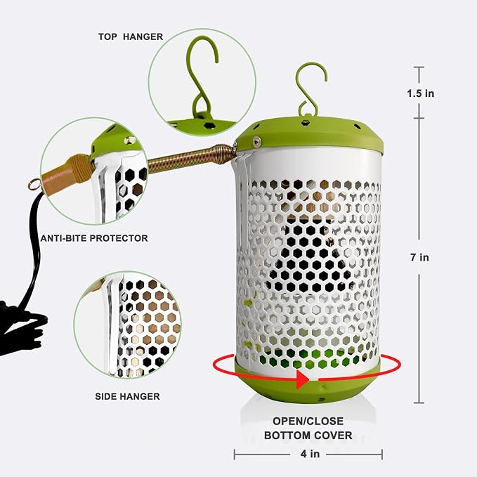 SYSAI Bird Cage Heater with Anti-Burning Protection, and Anti-Bite Power Cord - Image 4