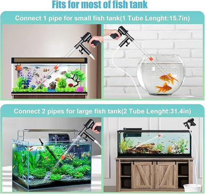 Aquarium Gravel Cleaner Siphon Fish Tank Vacuum Cleaner - Image 5