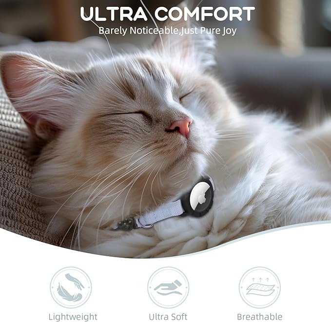 AirTag Cat Collars, Stretchy Collar - Image 7