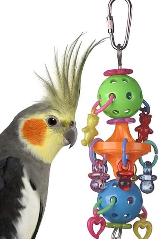 Super Bird Creations SB1083 Binky Bop Bird Toy by SuperBirdCreations