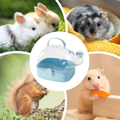 Bird Travel Carrier, PVC Travel Hamster Cage - Image 4