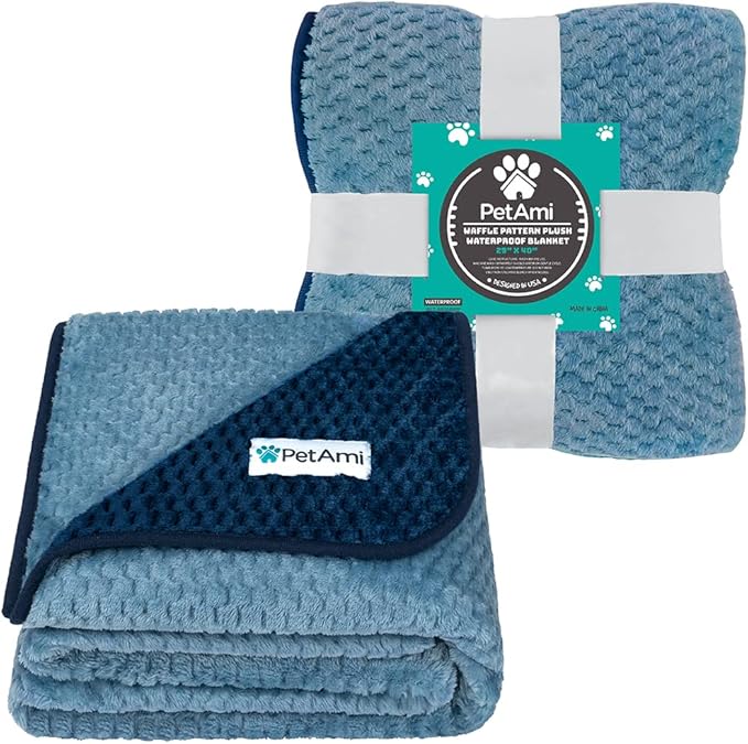 PetAmi Waterproof Dog Blanket, Leakproof Puppy Blanket - Image 2