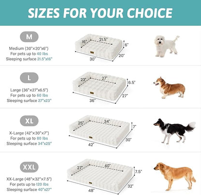 Faux Rabbit Fur Orthopedic Dog Bed, Dog Bed - Image 3