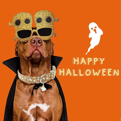 Faygarsle Halloween Ghost Pattern Dog Collar - Image 6