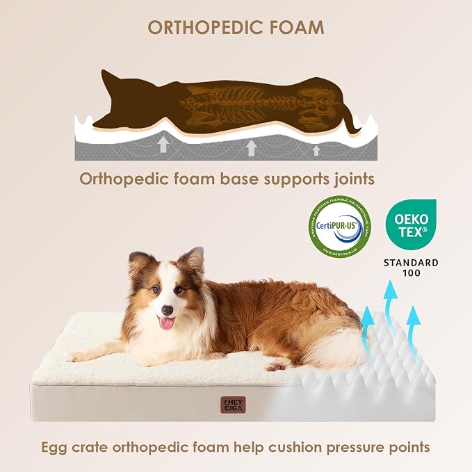 EHEYCIGA Orthopedic XL Dog Beds - Image 4