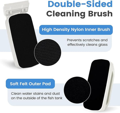 AQQA Aquarium Magetic Glass Cleaner Brush - Image 3
