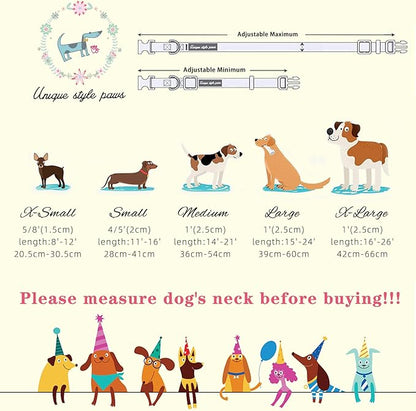 Unique style paws Valentine's Day Dog Collar Plastic Buckle Collar - Image 6