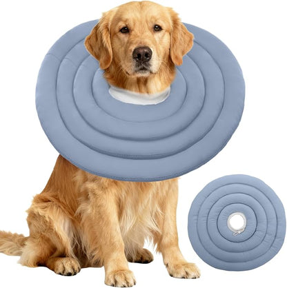 IDOMIK Dog Recovery Collar, Waterproof Soft Dog Cone After Surgery, Comfy by IDOMIK