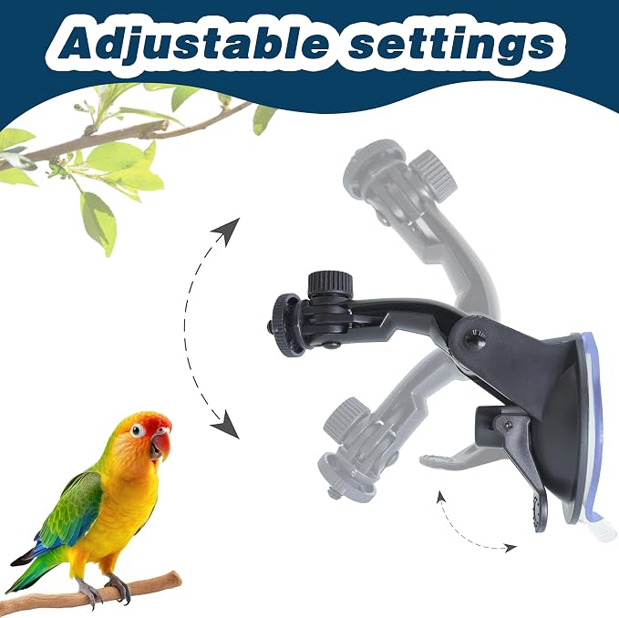 Bird Perch Stand 2 PCS, Parrot Perch Stand - Image 3