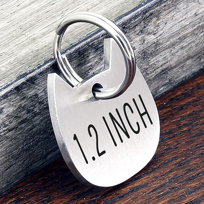 Ultra Joys Cat ID Tag Personalized Pet Tags, Durable Stainless Steel Small Pet - Image 7