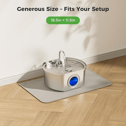 Silicone Pet Food Mat Waterproof - Image 2