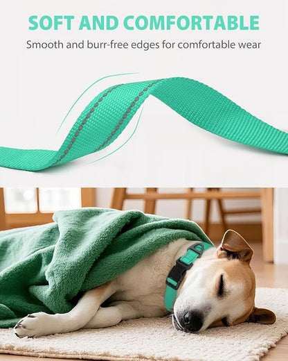 Joytale Large Dog Collar, Reflective and Adjustable Nylon Pet Collar - Image 3