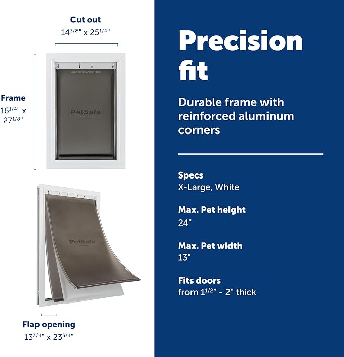 PetSafe Extreme Weather Aluminum Pet Door - Image 3