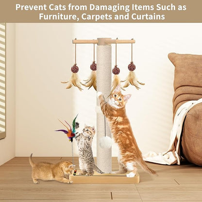Cat Scratching Post, Scratcher Tree Tower - Image 6