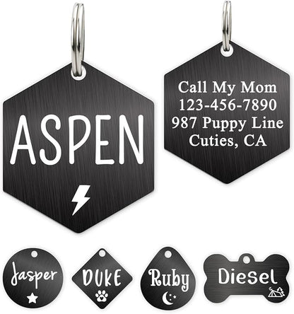 Ultra Joys Personalized Custom Dog ID Tag by UltraJoys